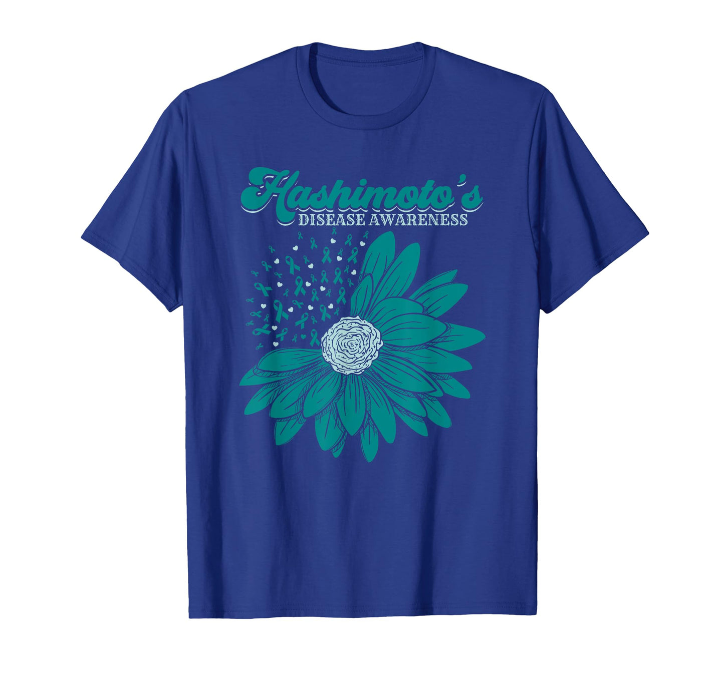Hashimotoโs Disease A Thyroid Disorder Awareness For Warrior T-Shirt