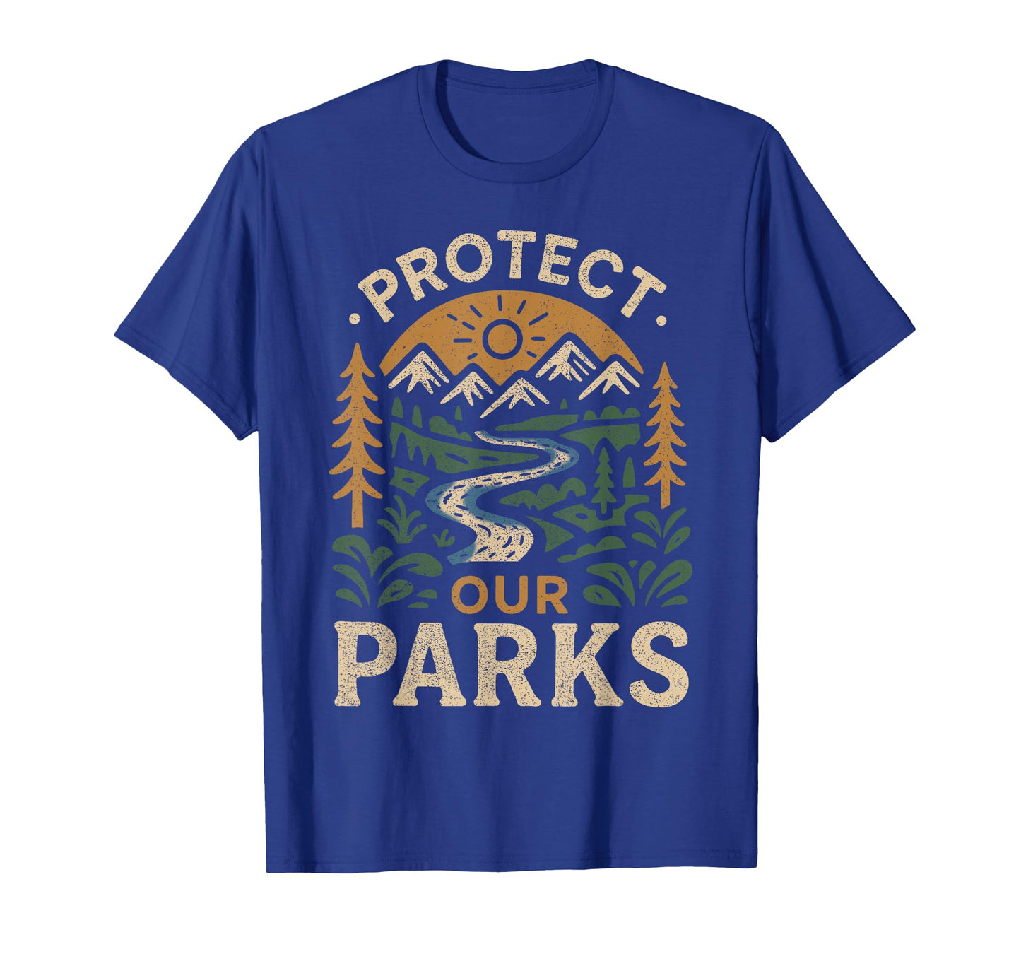 Vintage Protect Our Parks Mountain T-Shirt