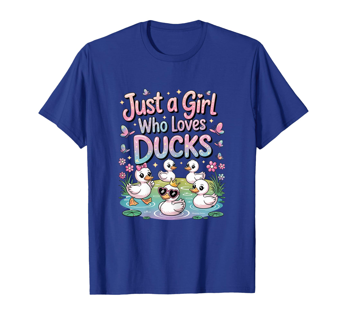 Just a girl who loves ducks | Ducks lover Girl T-Shirt