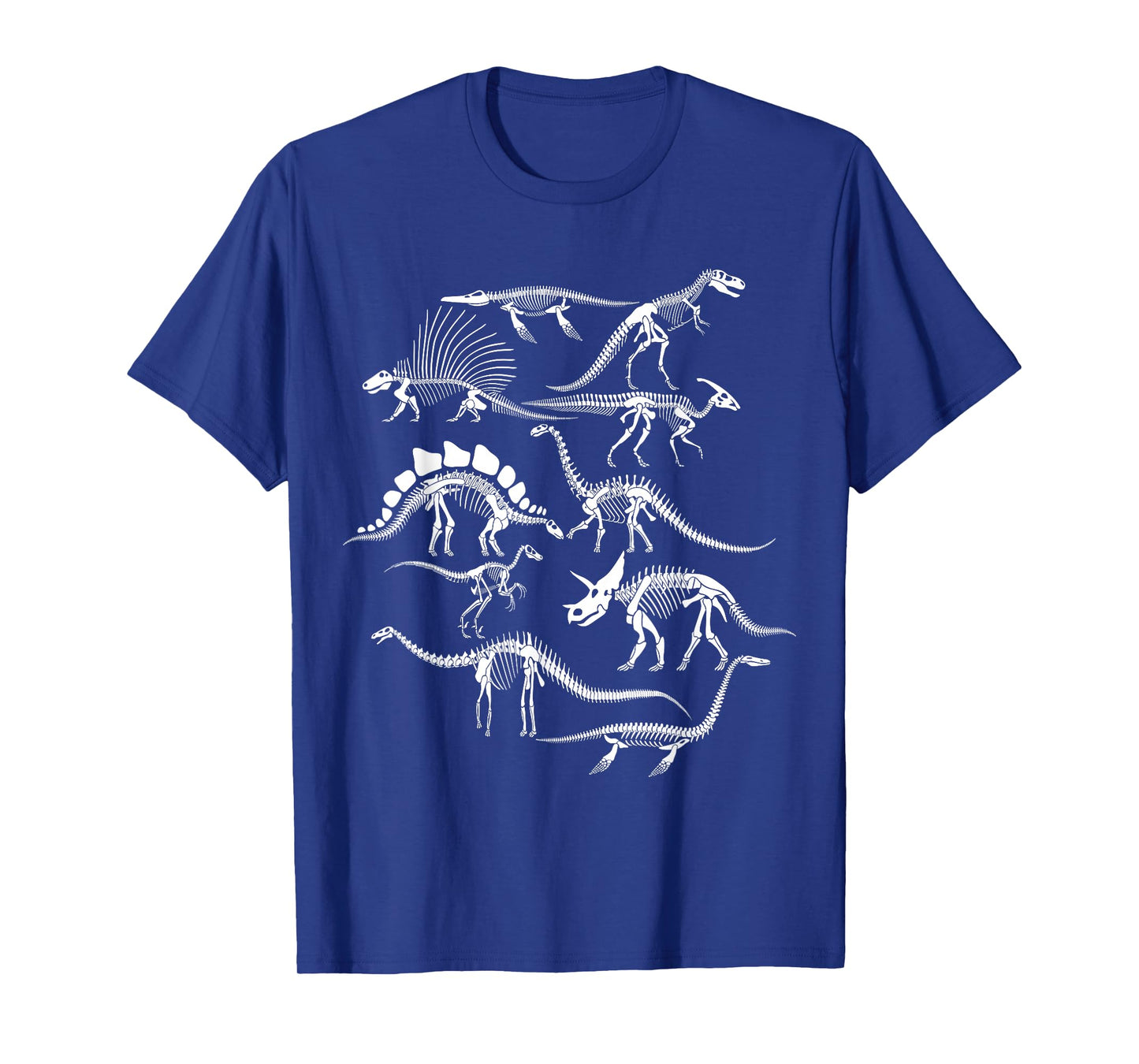 Funny Types of Dinosaur Identification Paleontology Skeleton T-Shirt