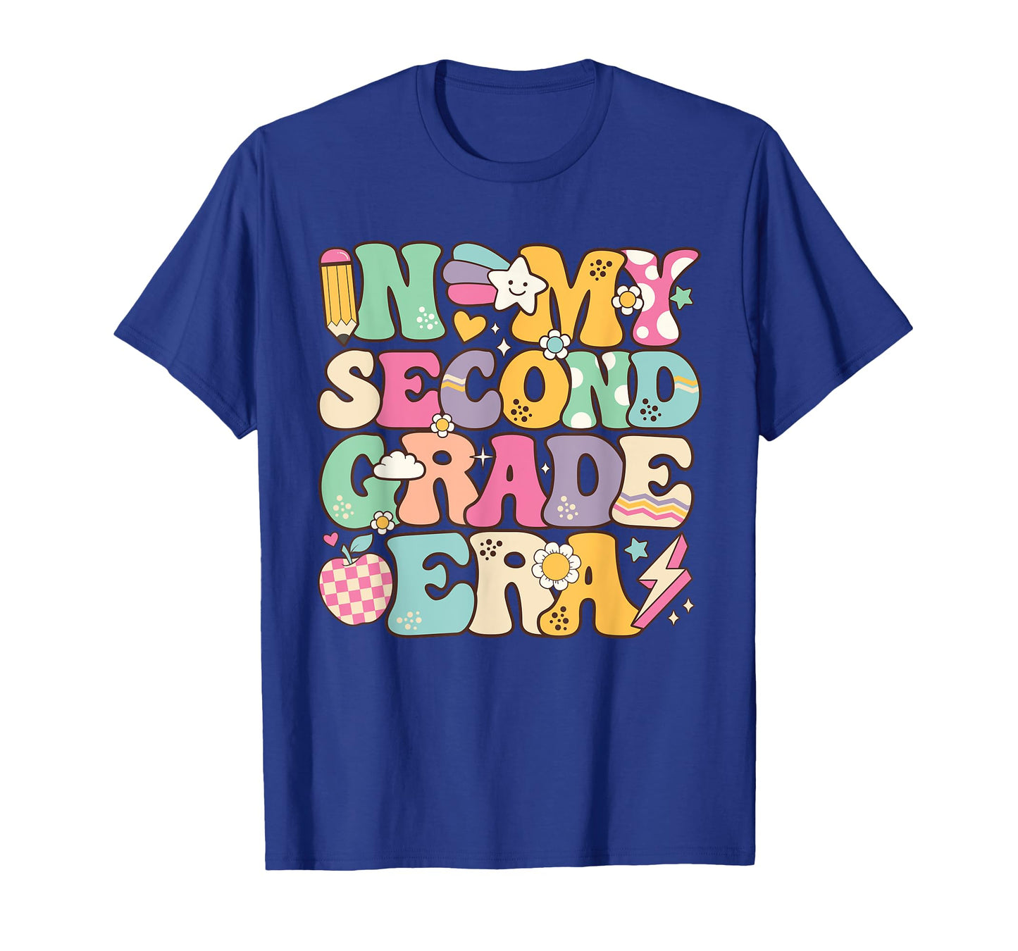 In My Second Grade Era Girl Back To School 2nd Grade Teacher T-Shirt