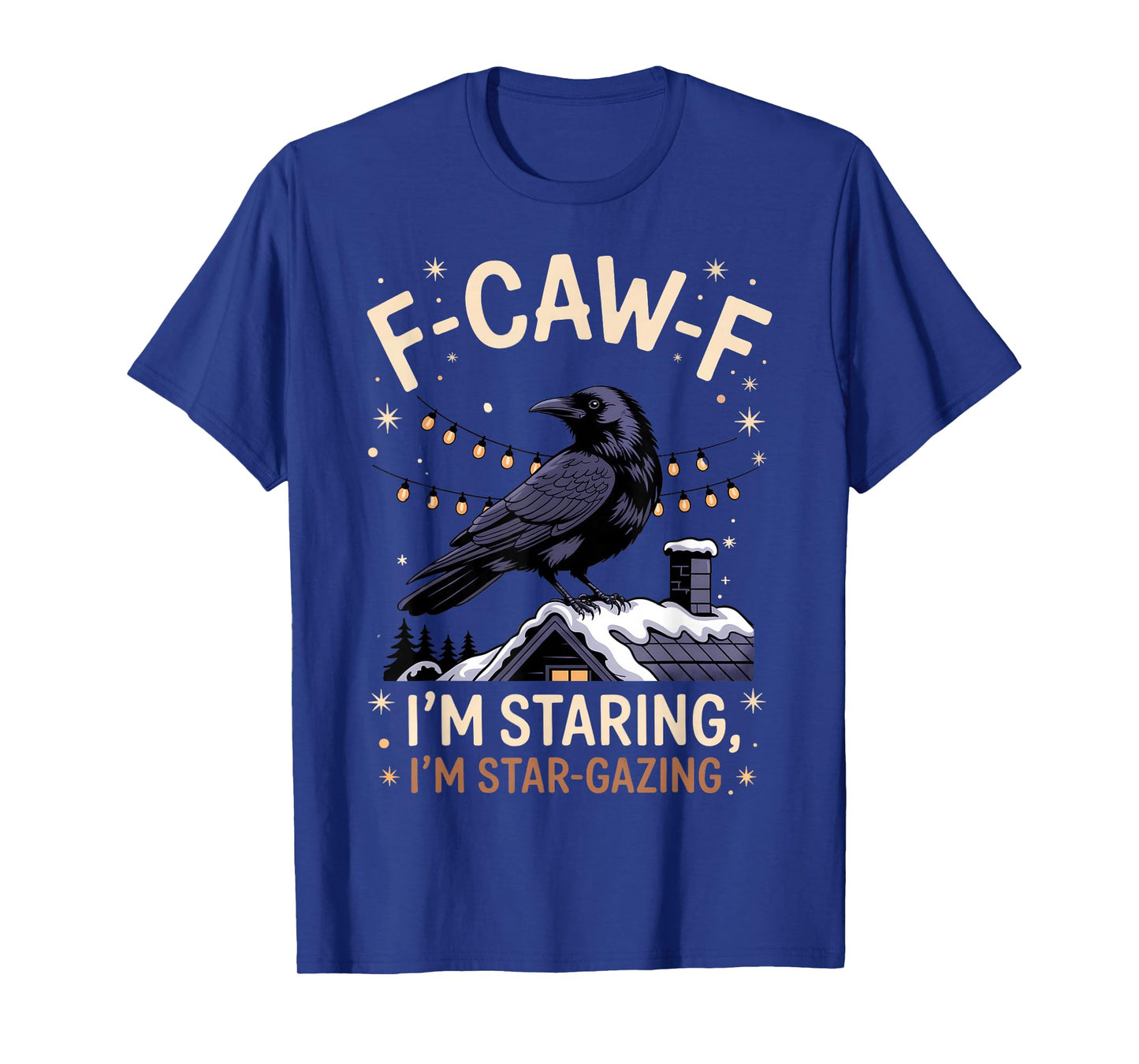 F-CAW-F Christmas Rooster F cawf Chicken X-Mas Men Women T-Shirt