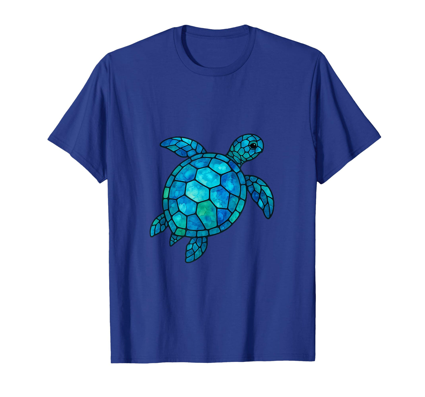 Sea Turtle Mosaic Ocean Animal Save The Turtles Gifts T-Shirt