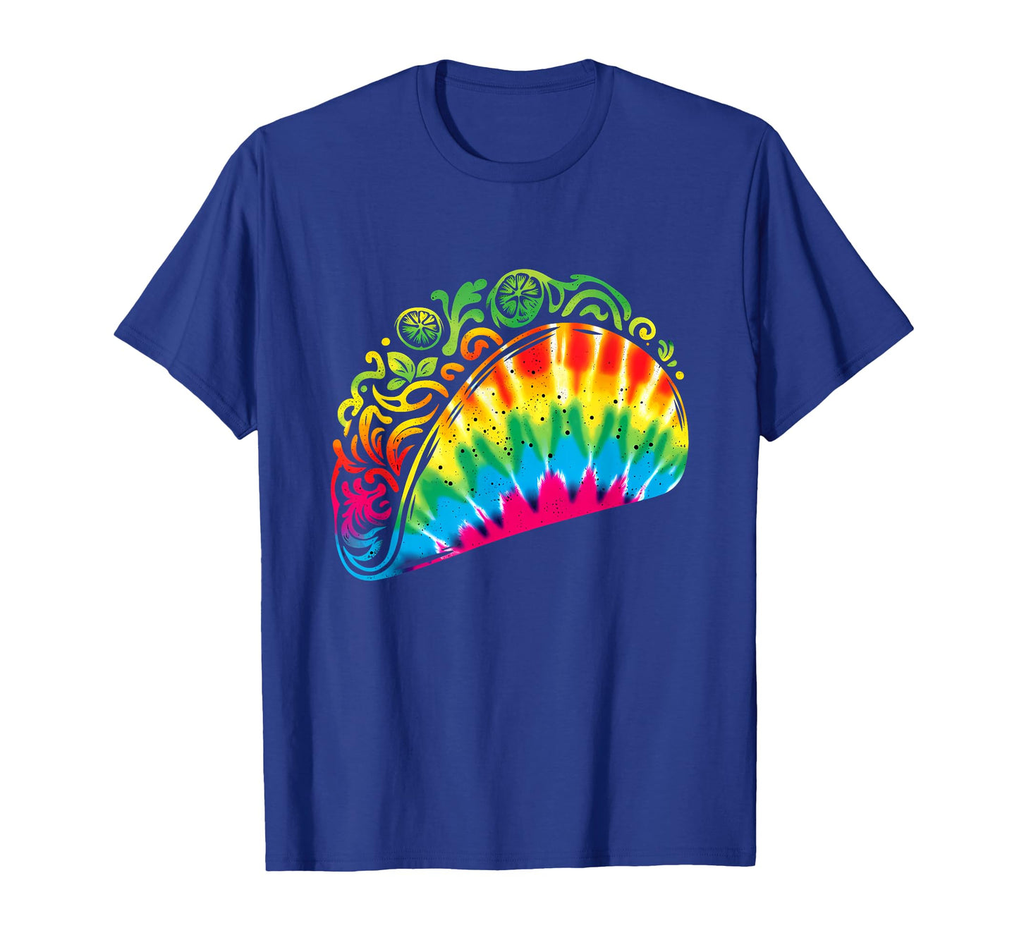 Taco Tie Dye Design , Hispanic Heritage Month Cinco De Mayo T-Shirt