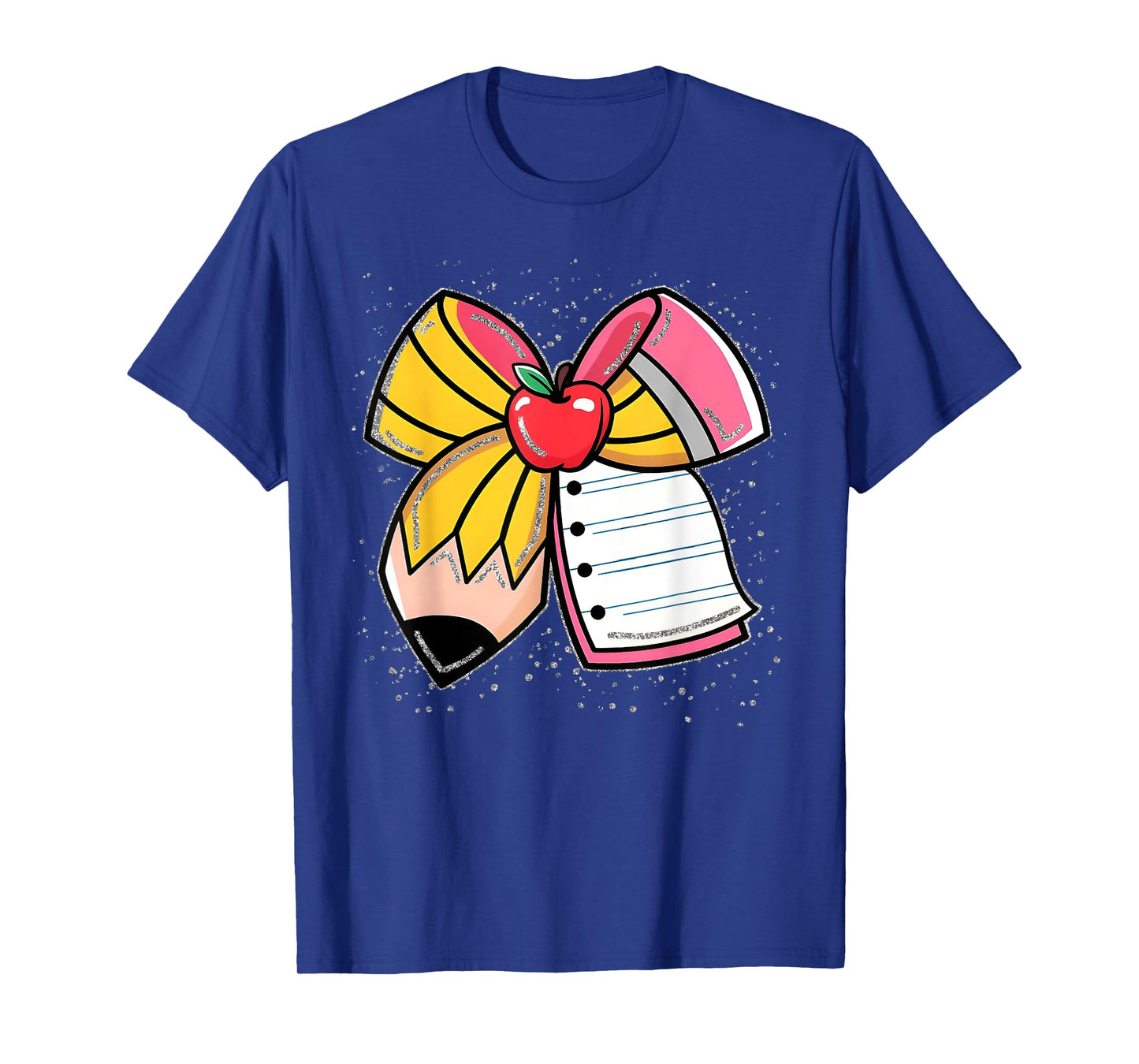 Student Teacher Coquette Bow Pencil Back To School First Day T-Shirt