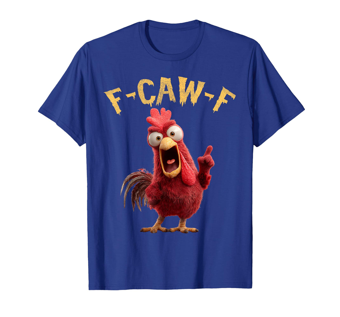 Funny F-Caw-F Chicken FCAWF Rooster Halloween Bird Crow T-Shirt