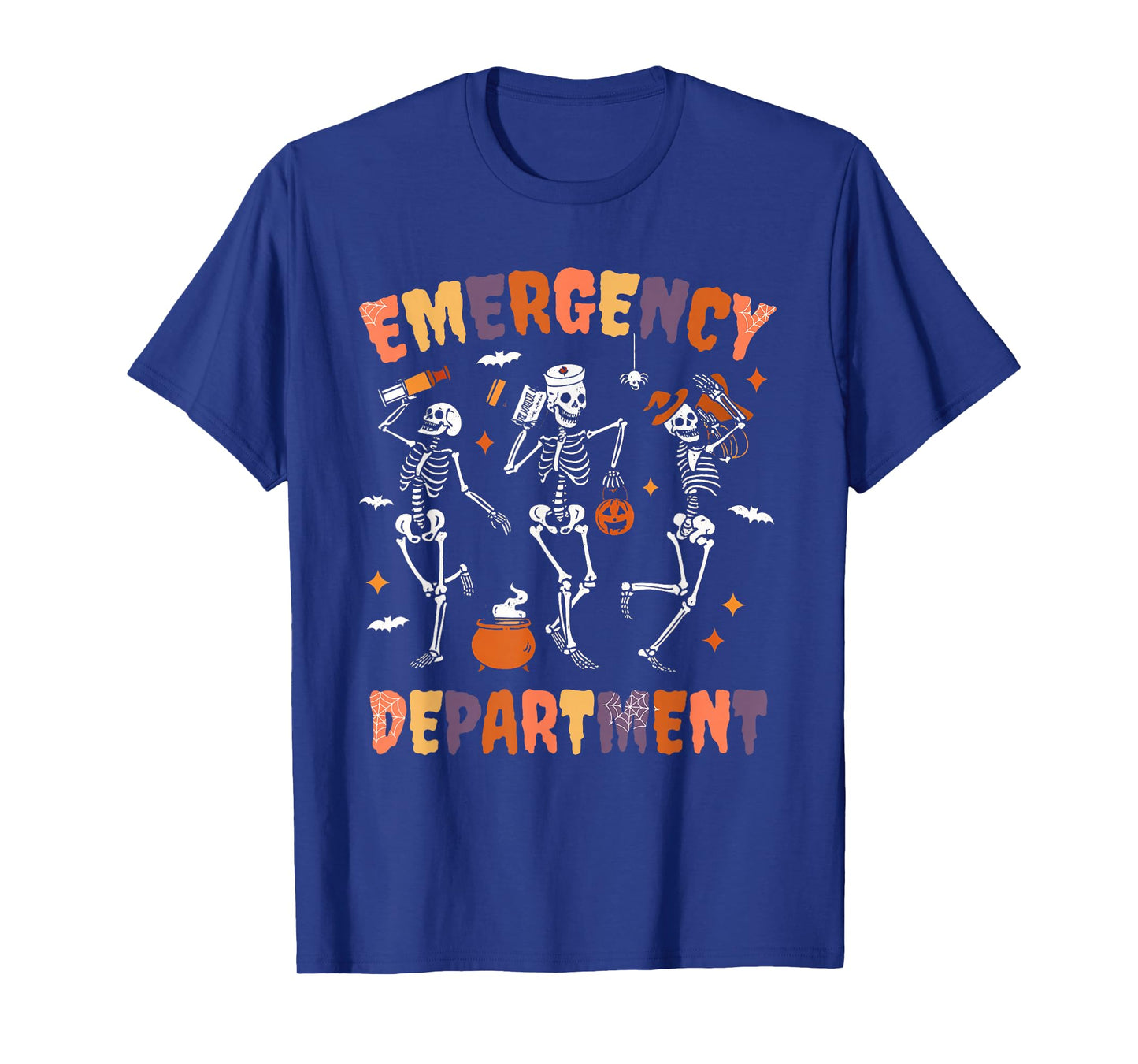 Er Nurse Funny Dancing Skeleton Emergency Department T-Shirt