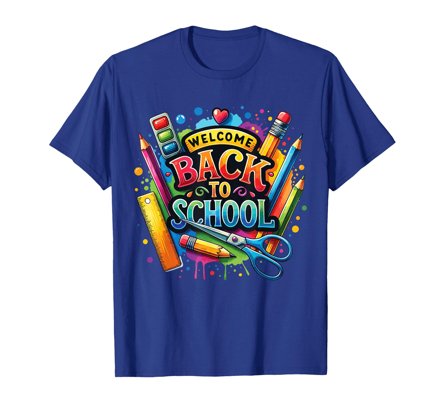 Welcome Back To School First Day of School Teachers kids T-Shirt