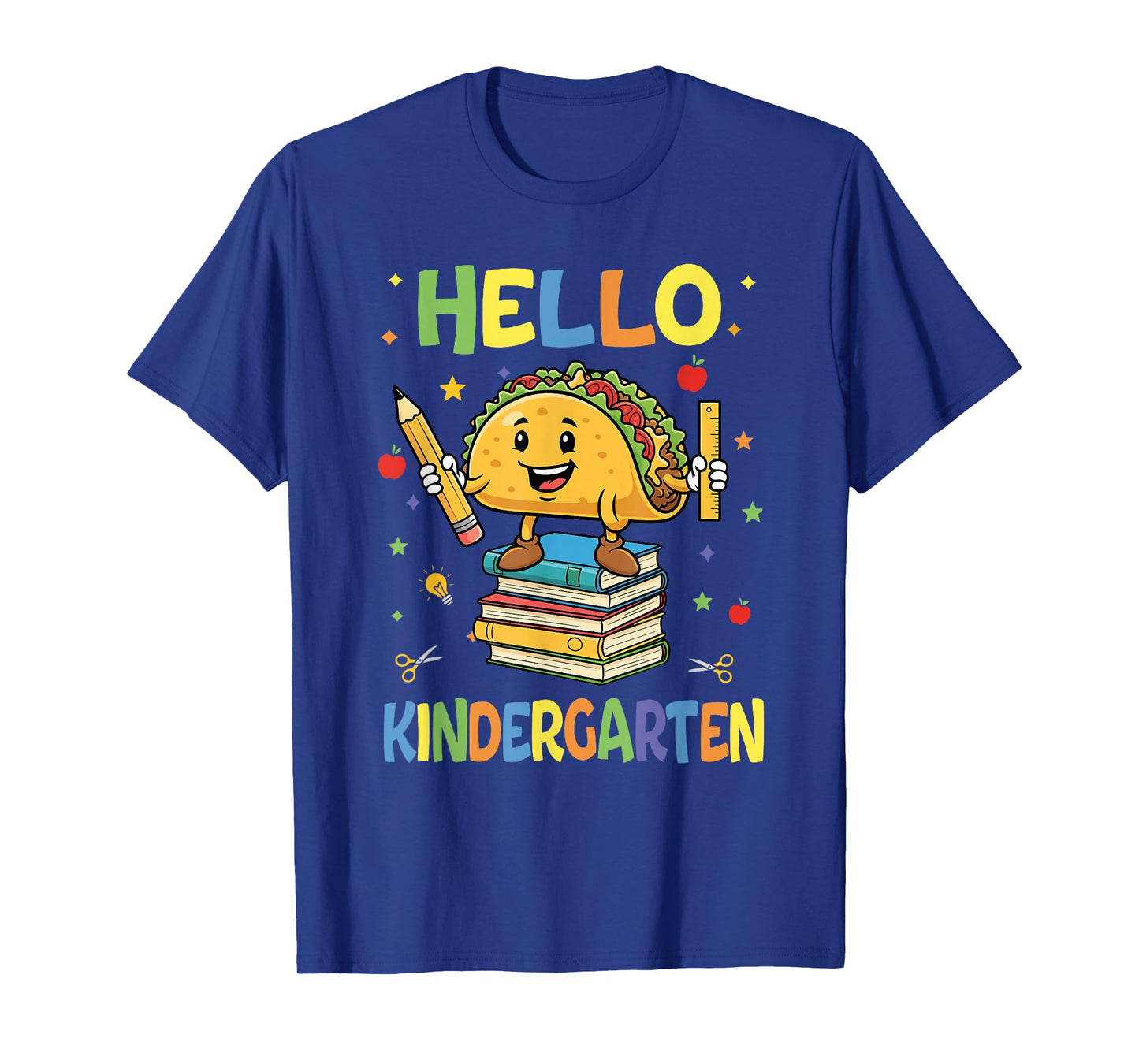 Hello Kindergarten Funny Taco Back to School T-Shirt