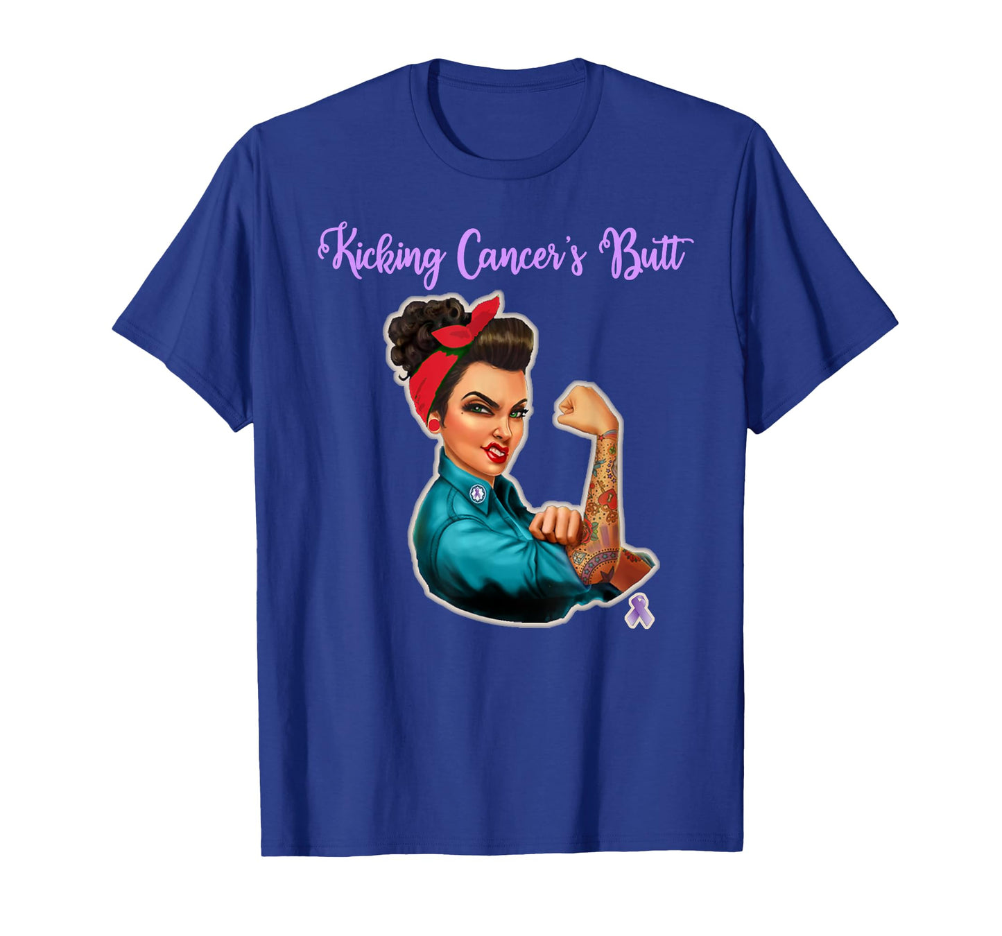 Kicking Cancers Butt Cancer Patients T-Shirt