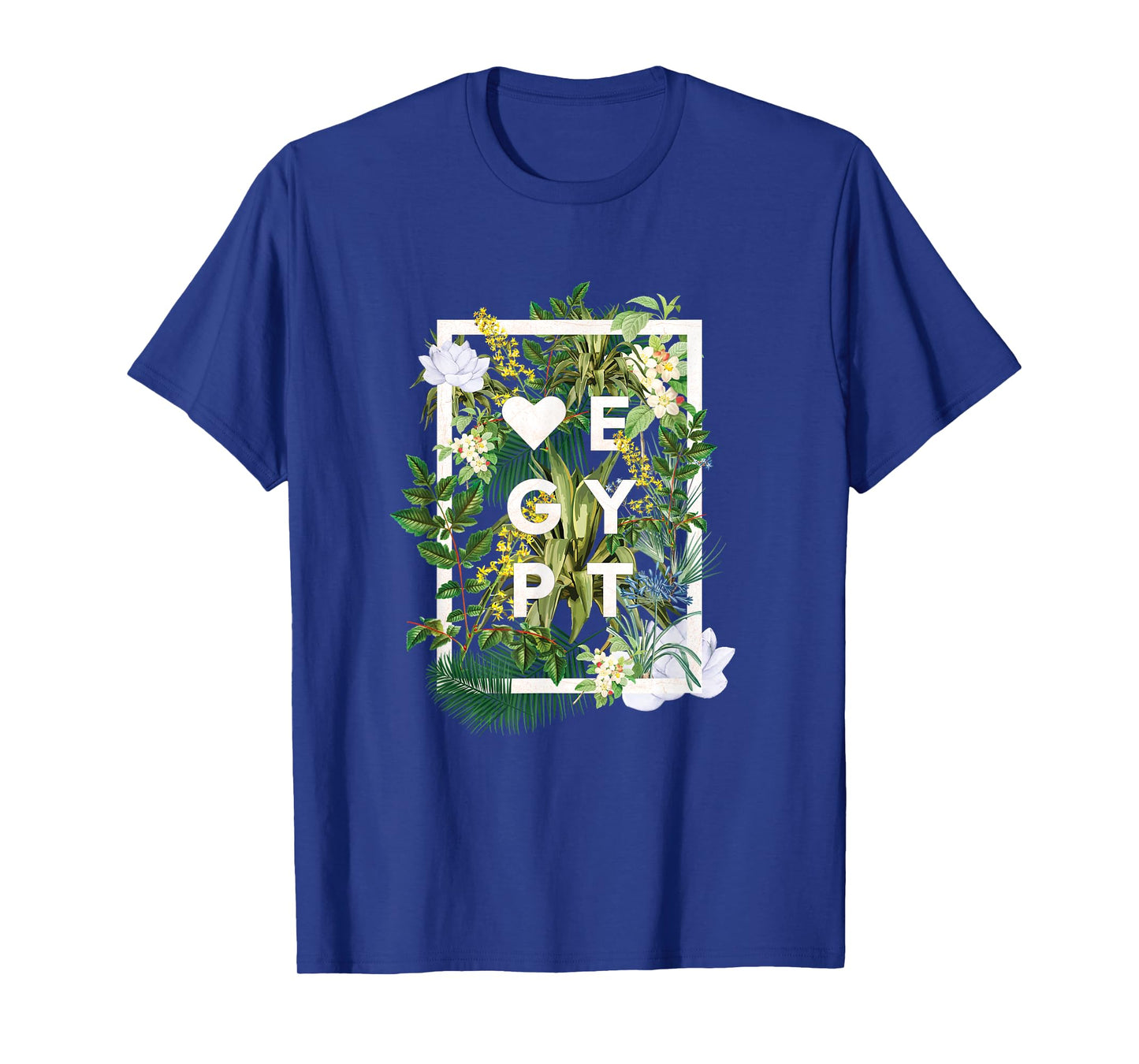 Flowers of Egypt Word Art - Egyptian Pride T-Shirt