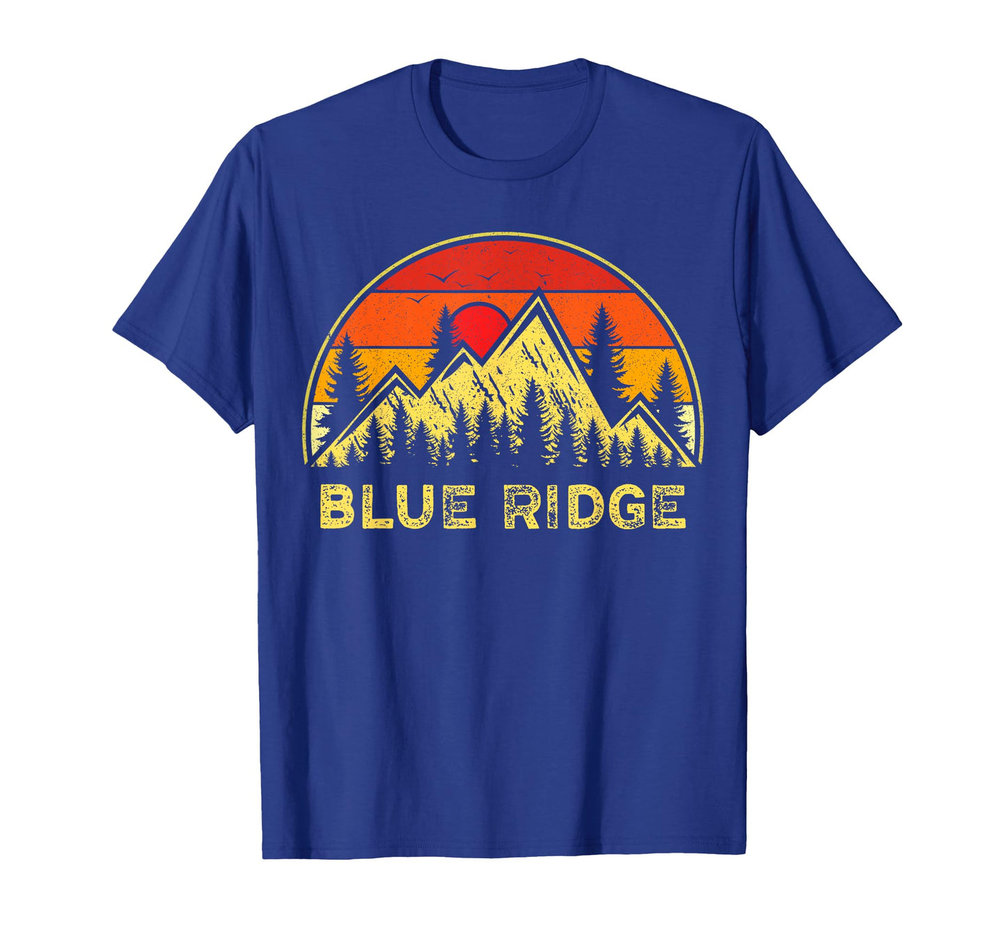 Vintage Blue Ridge Georgia GA Mountains Hiking Souvenir T-Shirt