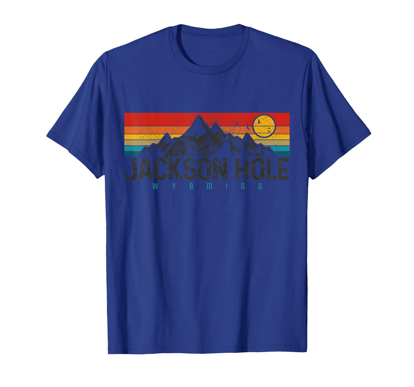 Jackson Hole Vintage Wyoming Mountains Pride Gift T-Shirt