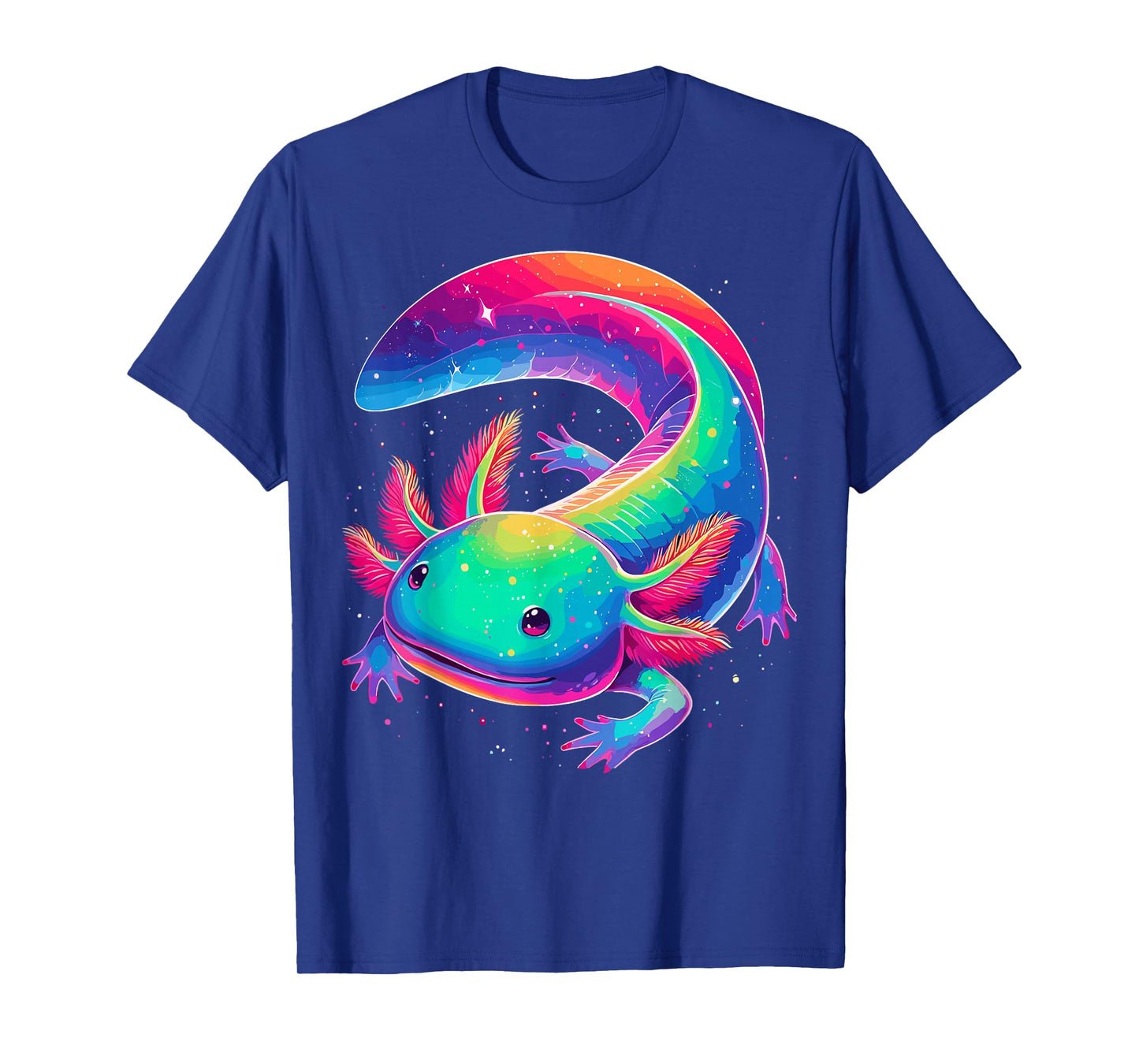 Cute Axolotls Beautiful Colorful Axolotl T-Shirt