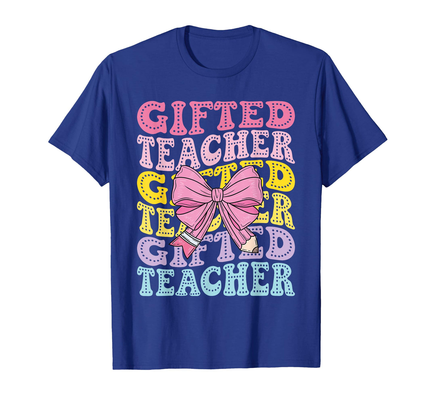 Gifted & Talented Teacher GT Teacher Squad Back to School T-Shirt