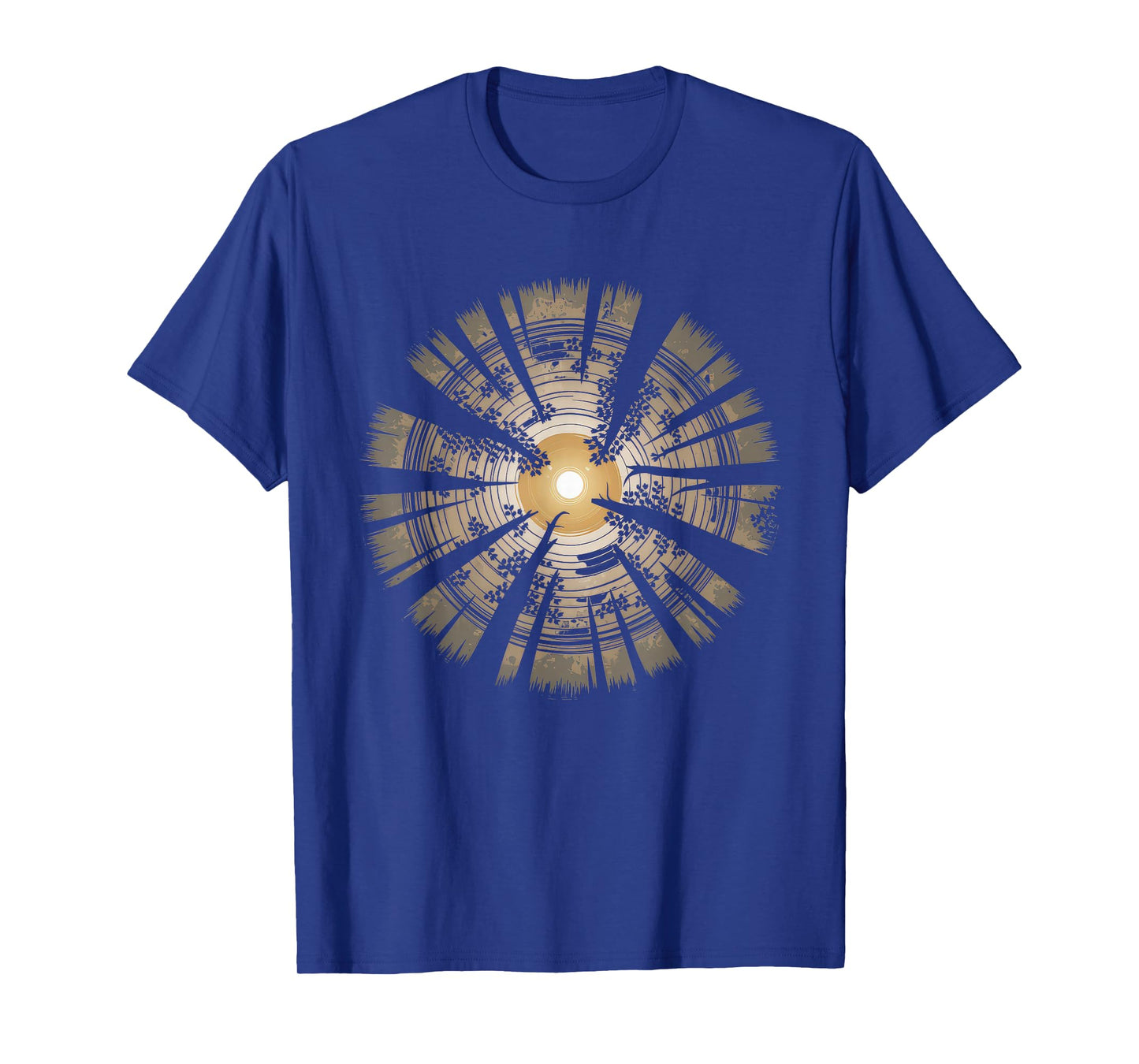 Trees Tshirt Wildlife Nature Vintage Forest Woods Outdoor T-Shirt