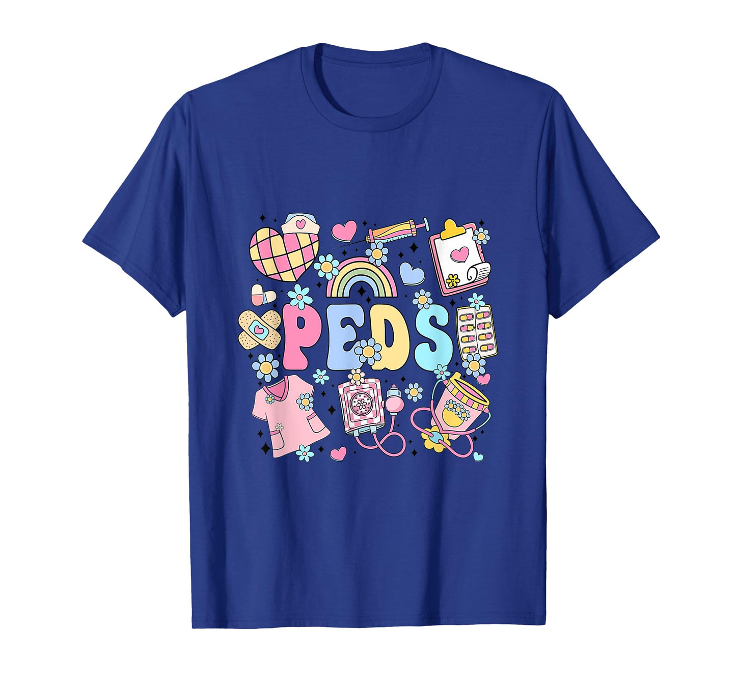 Peds Nurse Stuff Retro Pediatric Nurse Practitioner Nursing T-Shirt