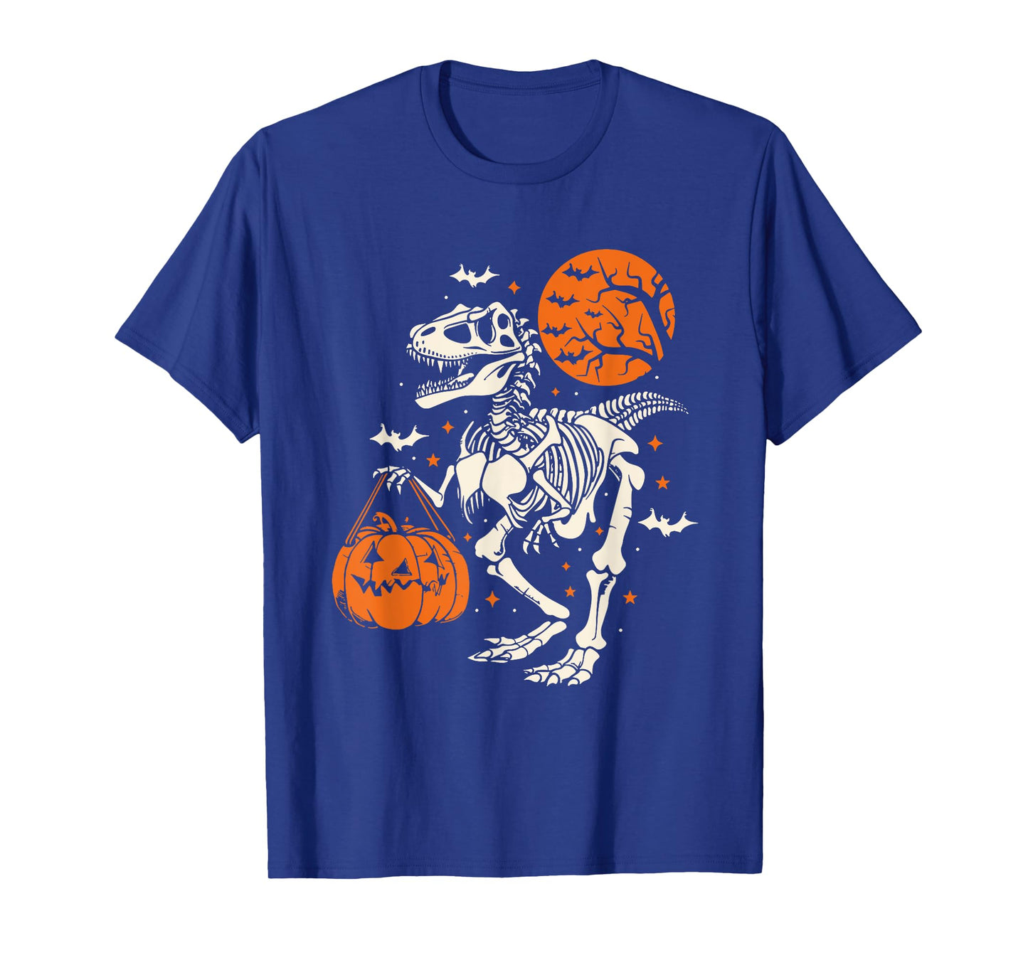 Dinosaur Skeleton Dinosaur Pumpkin Halloween Limited Edition T-Shirt