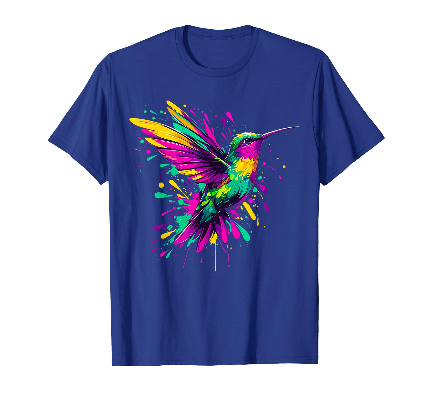 Hummingbird Watercolor Art T-Shirt