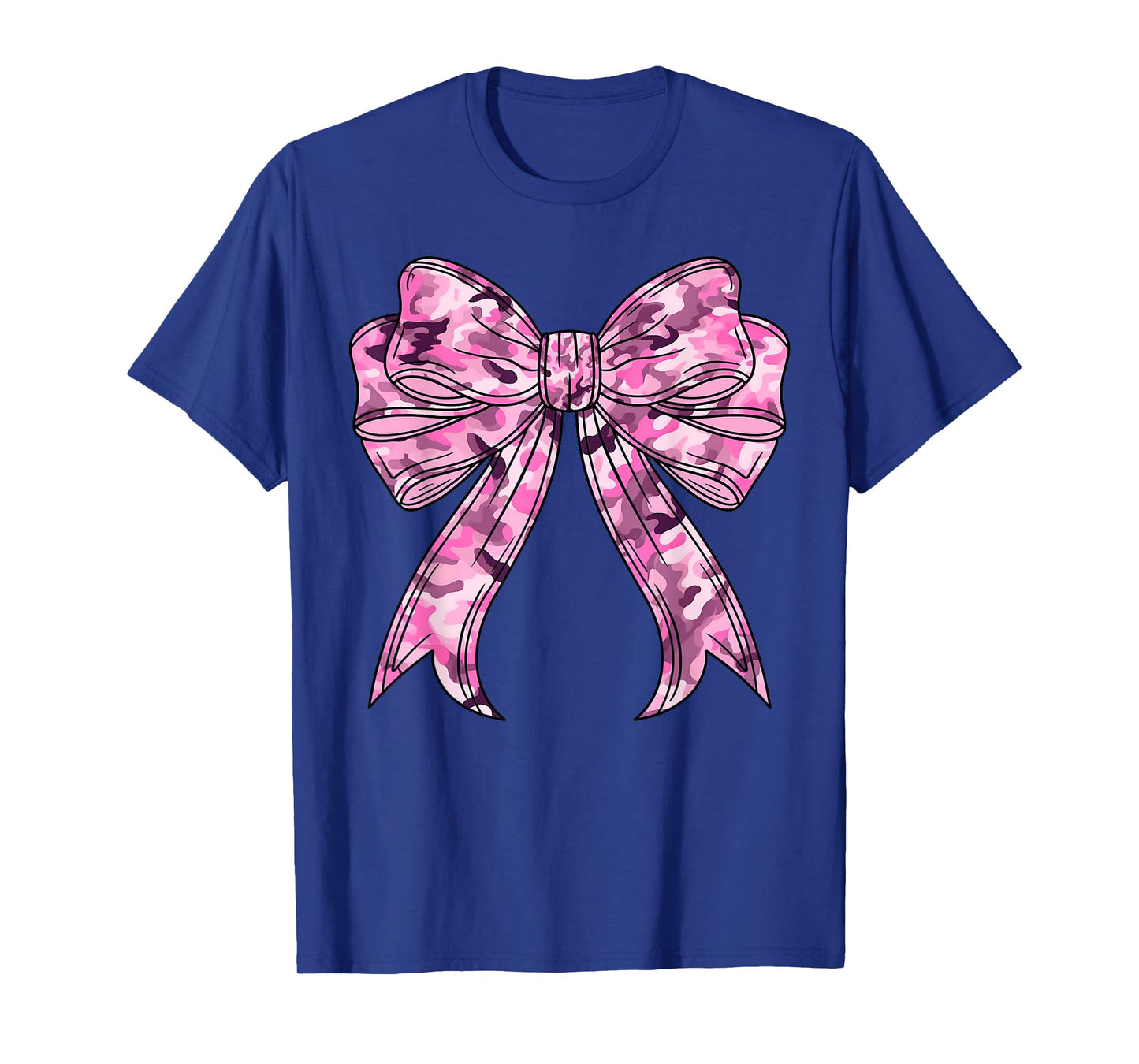 Pink Camouflage Camo Coquette Bow Hunting For Women Kids T-Shirt