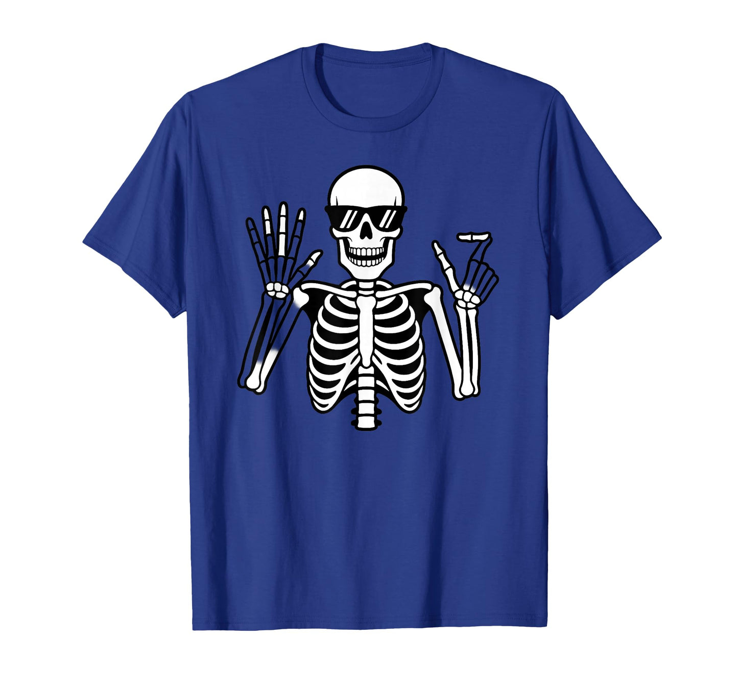 67 Skeleton Funny Six Seven Gen Alpha Halloween Meme T-Shirt