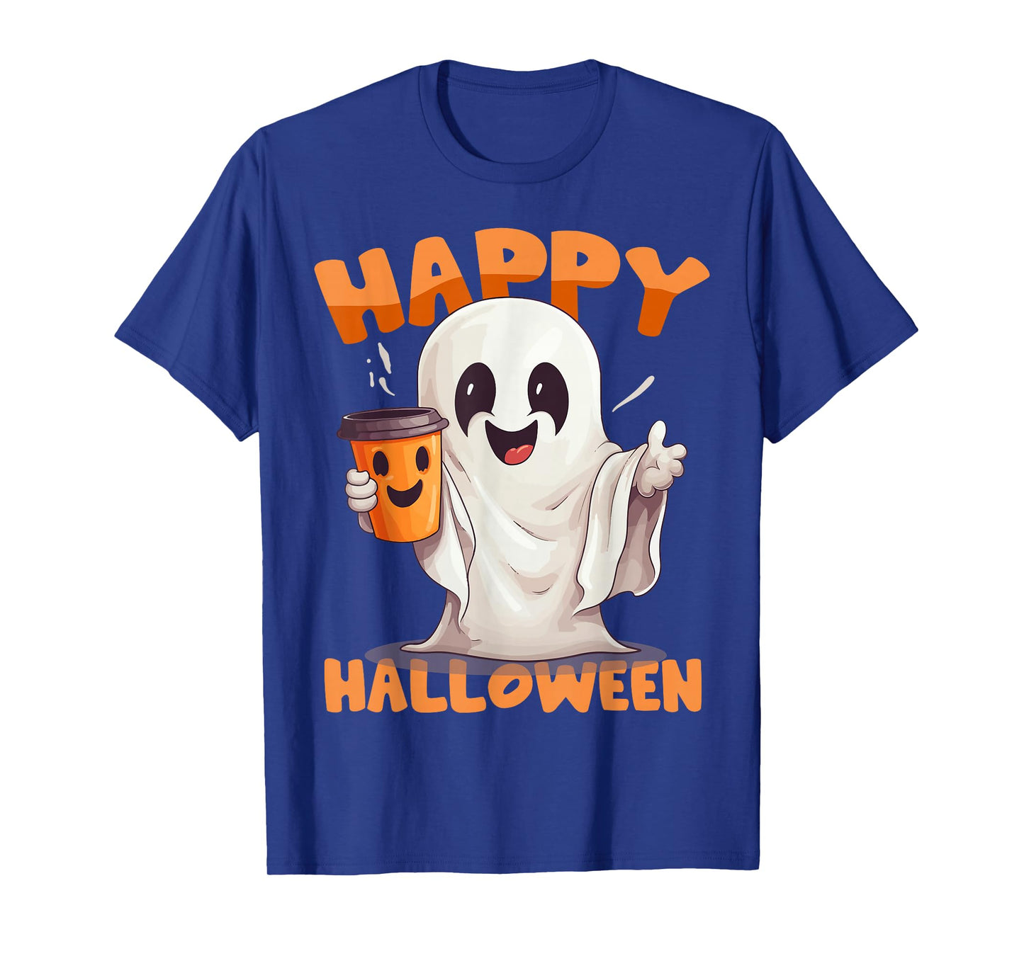 Funny Happy Halloween Boo Ghost Matching Family Couples 2025 T-Shirt