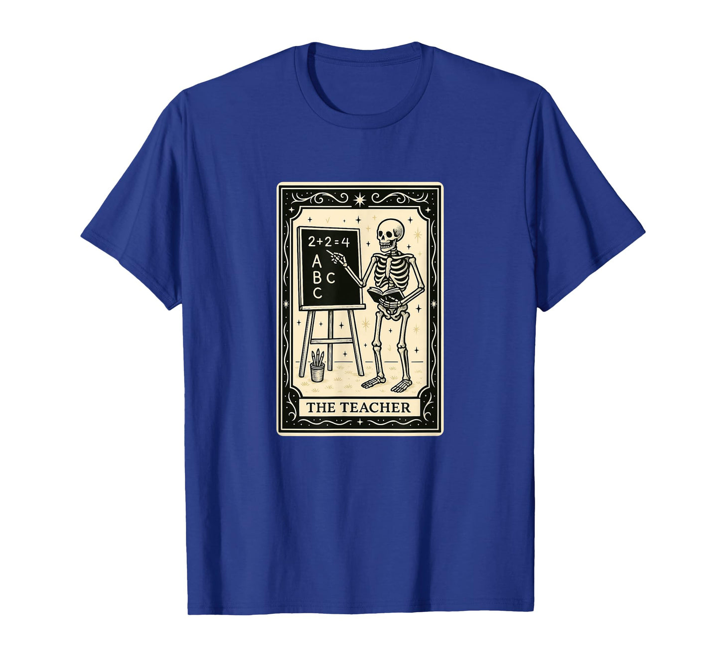 The Teacher Tarot Card - Halloween Spooky Gothic School T-Shirt
