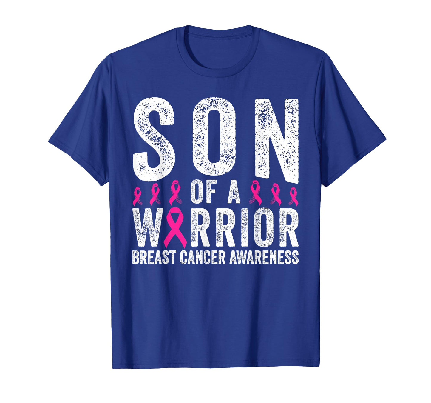 Son of A Warrior Breast Cancer Awareness T-Shirt
