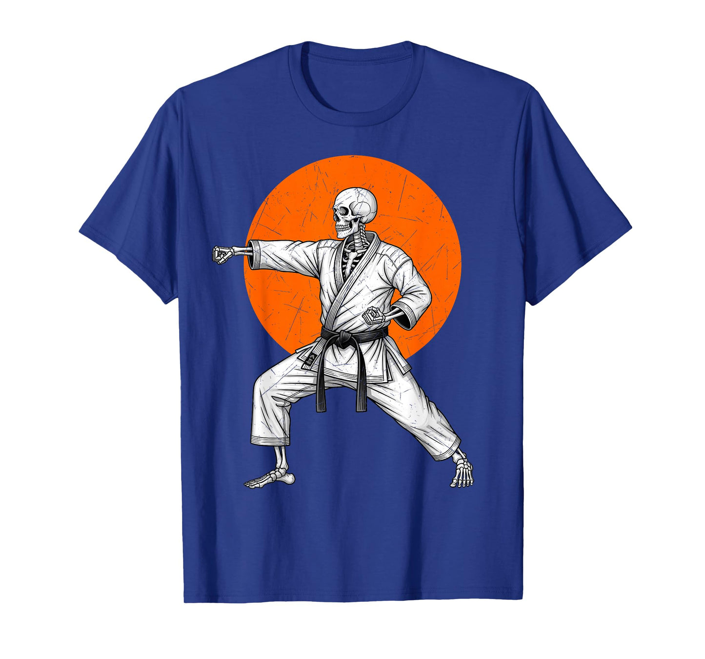 Traditional Martial Arts Karate Shotokan Taekwondo Skeleton T-Shirt