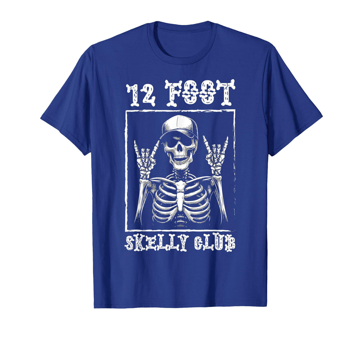 12 Foot Skelly Club - Halloween T-Shirt
