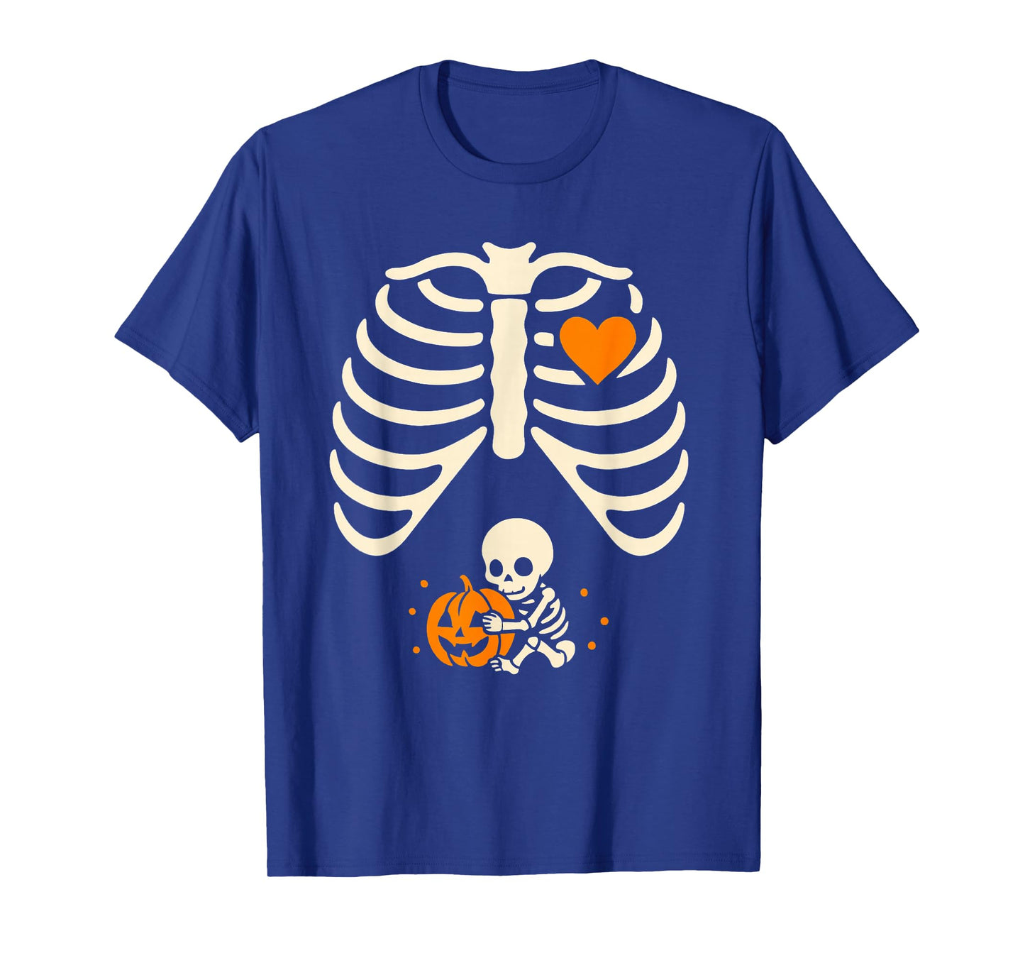 Funny Cute Skeleton Baby Pregnancy Halloween T-Shirt