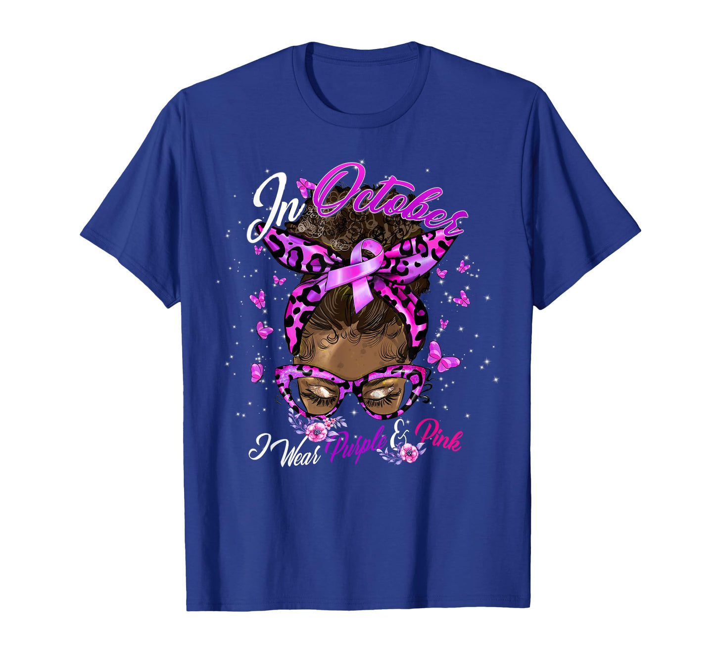 October Domestic Violence & Breast Cancer Awareness T-Shirt