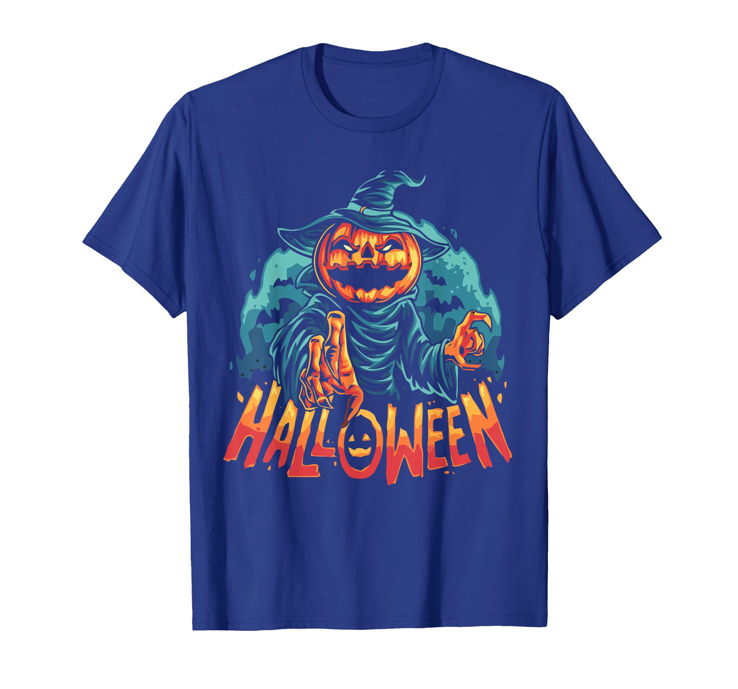Funny Halloween Pumpkin Costume Spooky Outfit T-Shirt