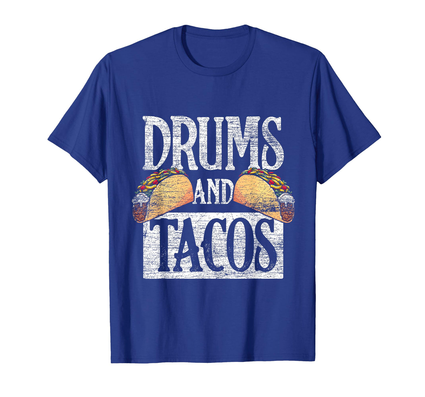Tacos Cinco De Mayo Music Drummer Drums T-Shirt