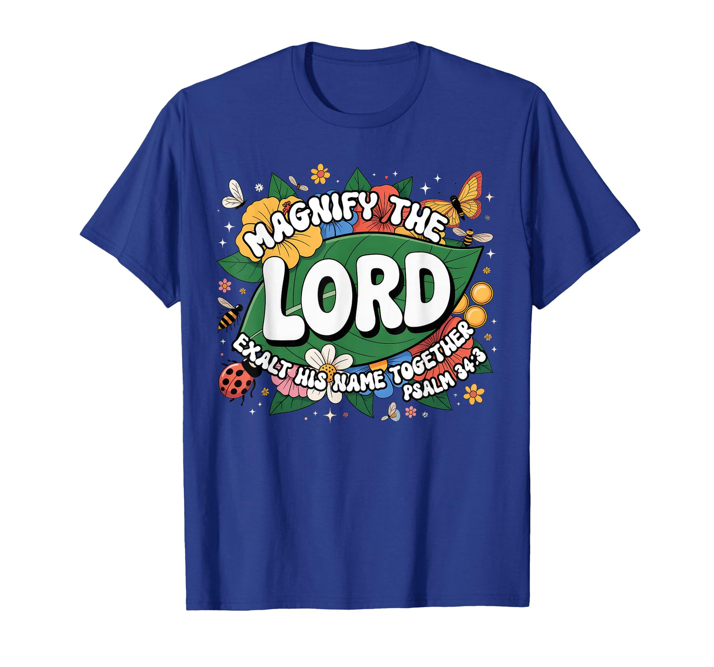 VBS 2025 Summer Camp Magnify The Lord Christian T-Shirt