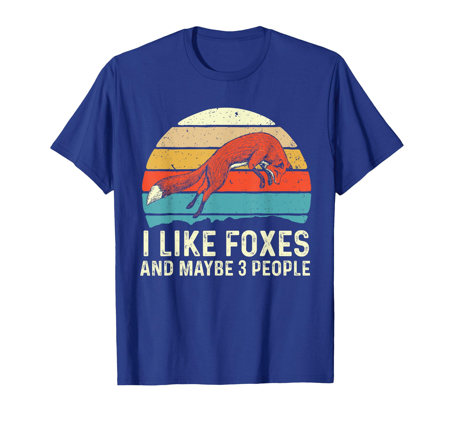 I Like Foxes - Zookeeper Fox Lover Hiker Camper T-Shirt