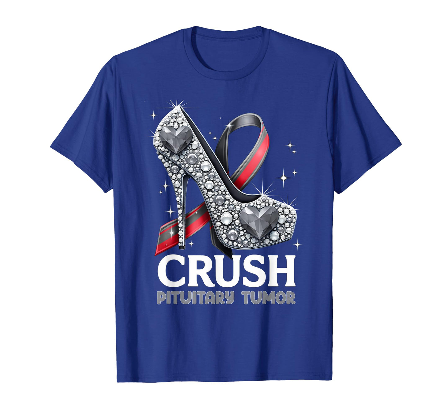 Girl Women Crush Gland Pituitary Tumor Awareness T-Shirt