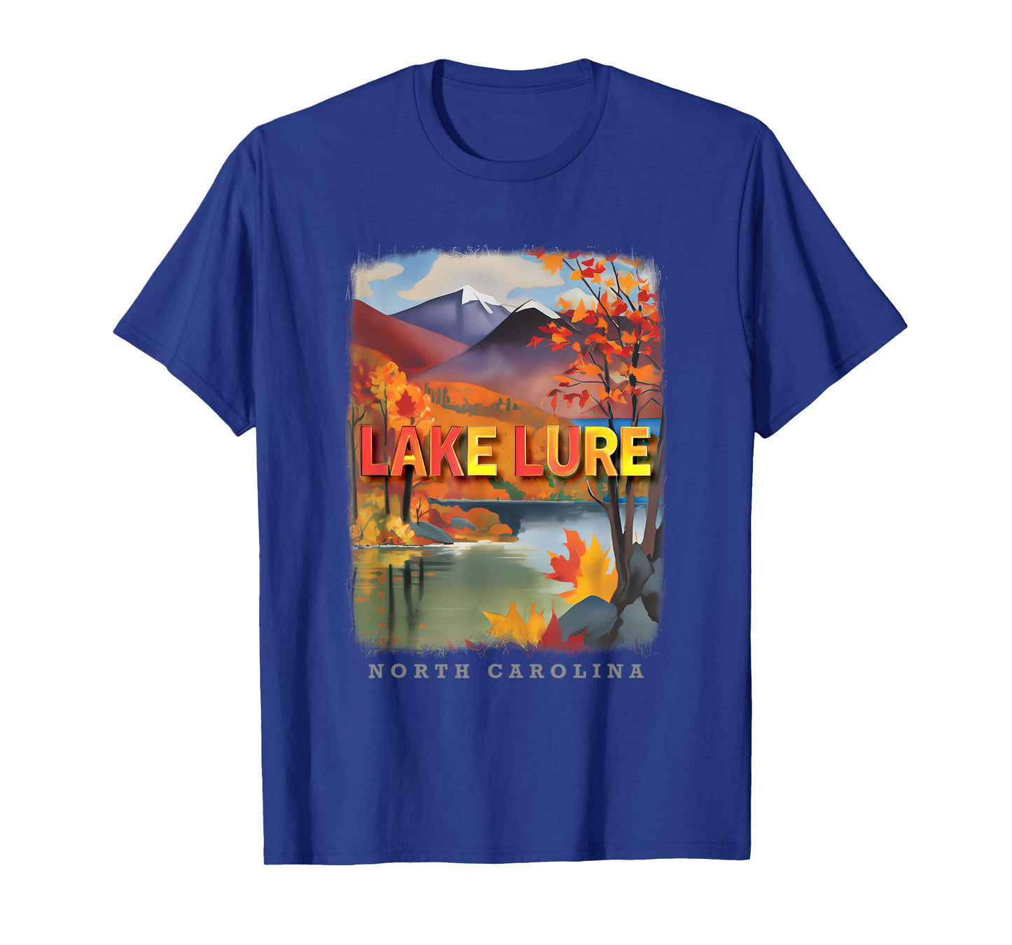 Lake Lure North Carolina NC Mountain Majesty SD317 T-Shirt