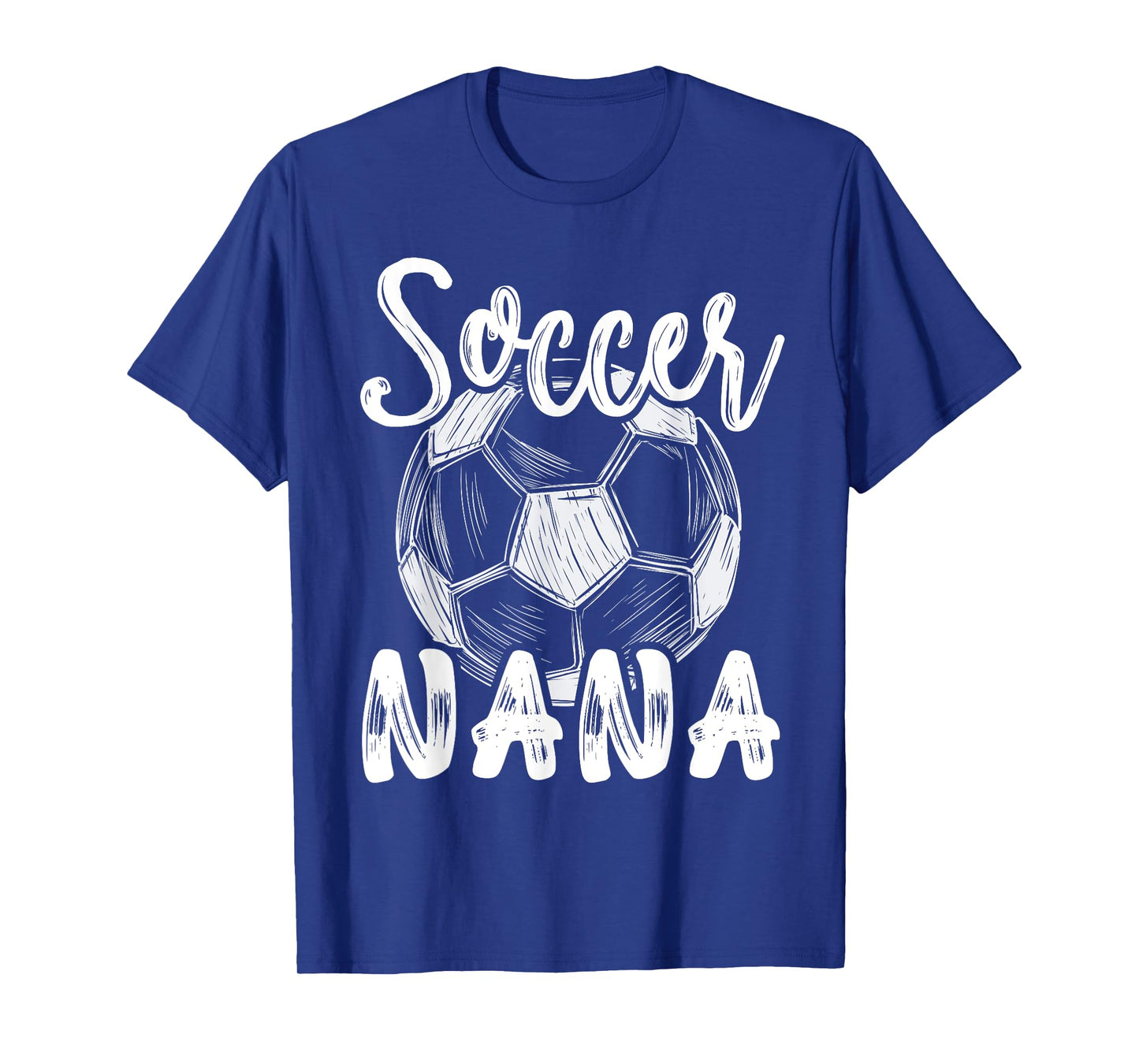 Soccer Nana Women Family Matching Team Player Soccer Ball T-Shirt