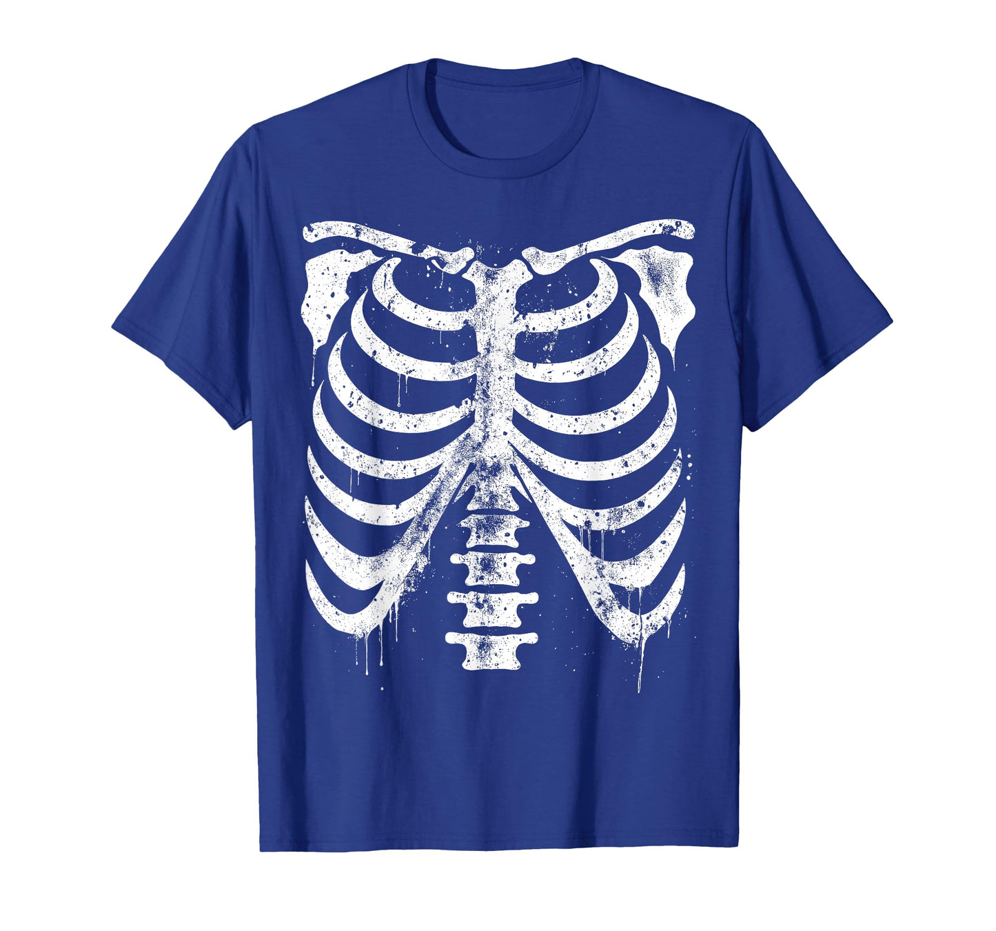 Skeleton Rib Cage Funny Anatomy Halloween Costume Men Women T-Shirt