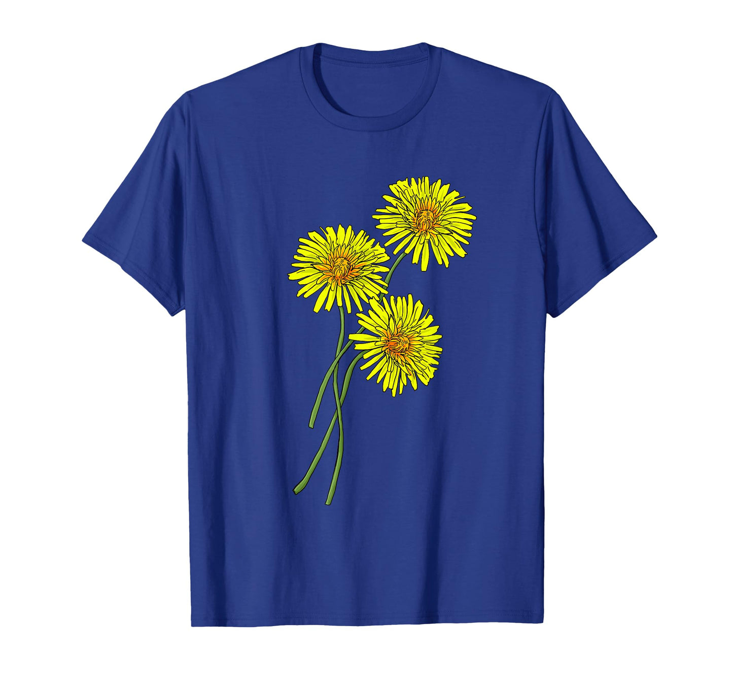 Dandelion & Thistle Bouquet Gift for yellow Flowers Friends T-Shirt