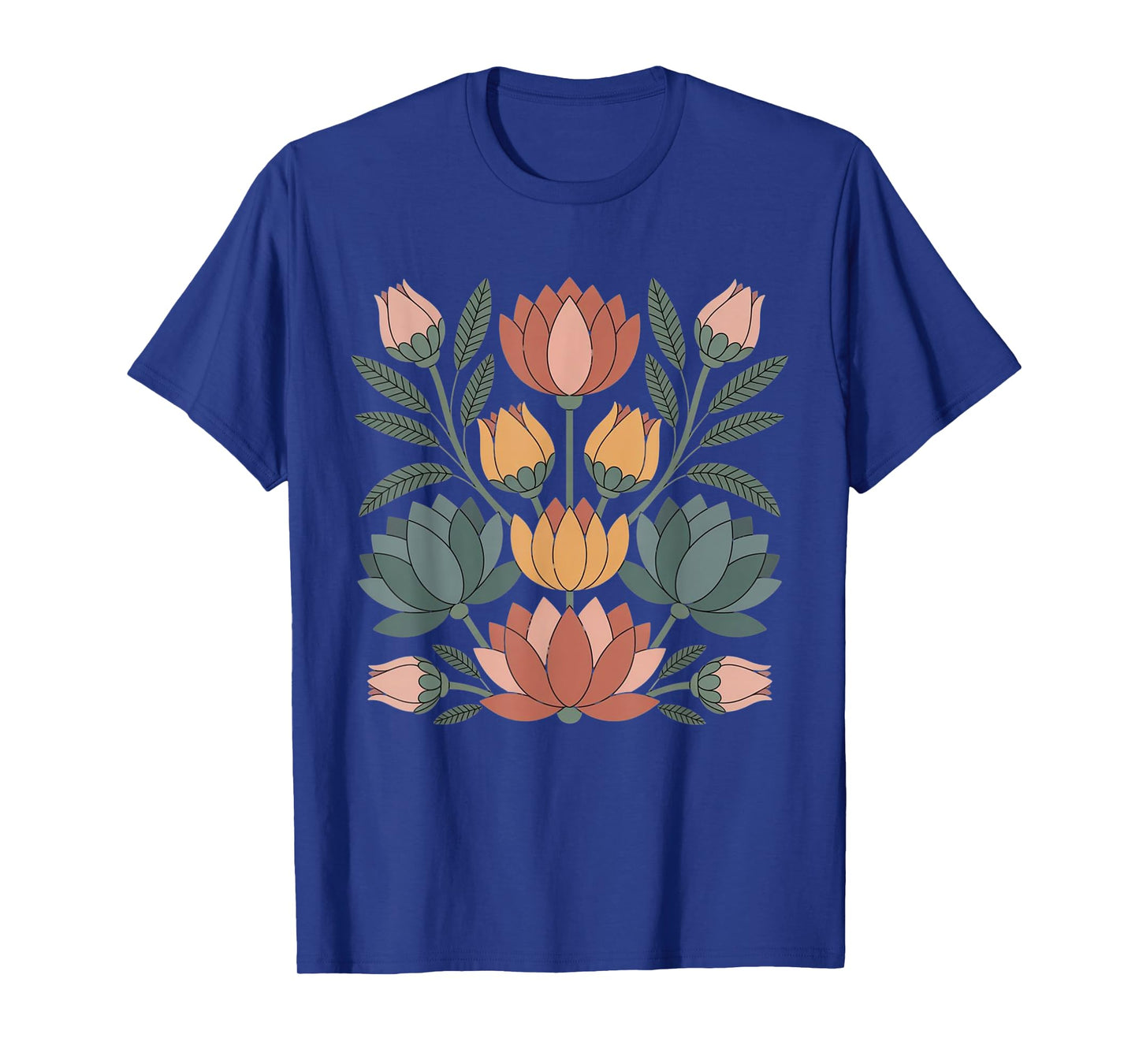 Vintage Wildflower Boho Floral Graphic for Nature Lovers T-Shirt