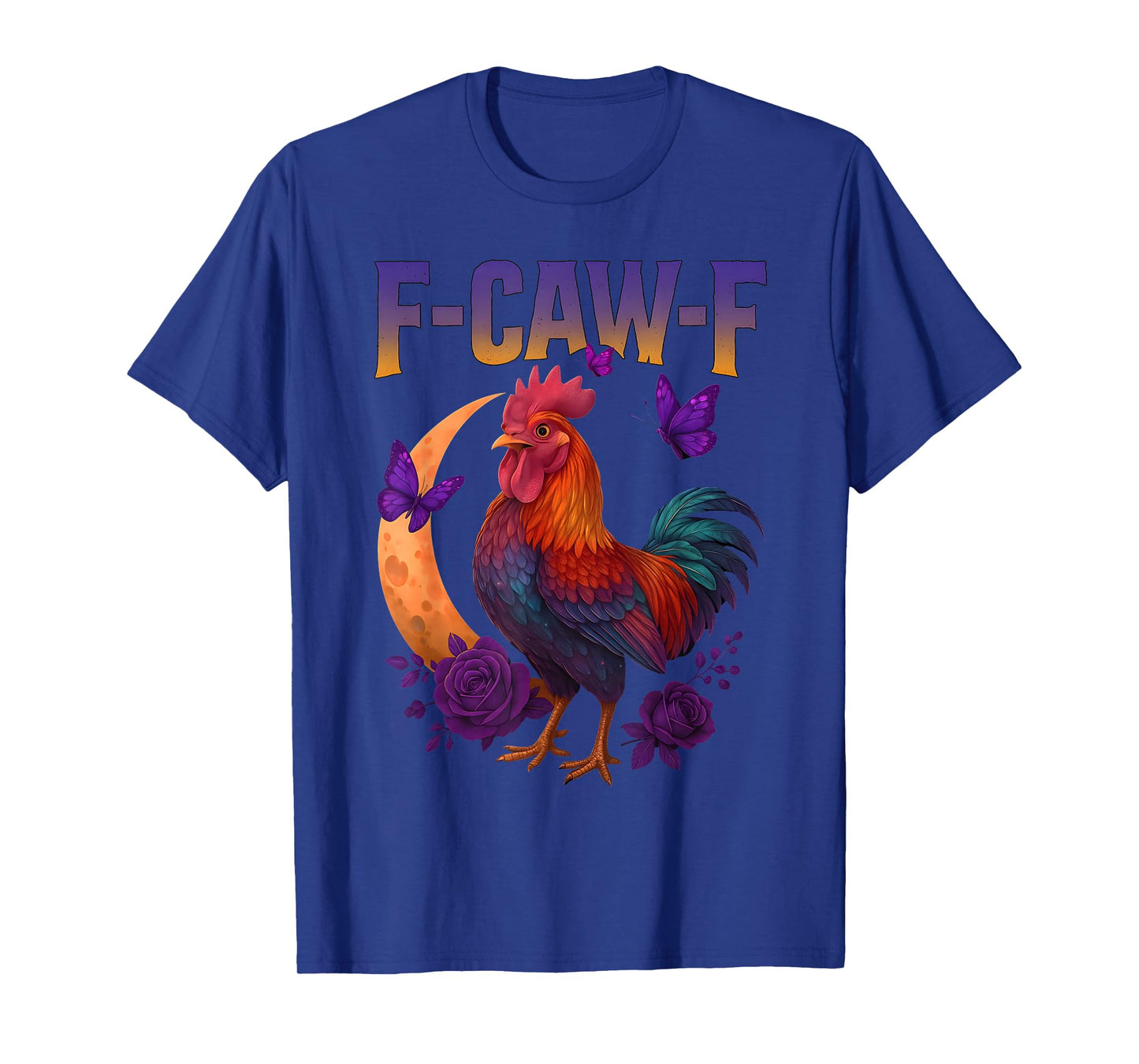 F-Caw-F Funny Chicken Humor Rooster F-Caw-F Meme Halloween T-Shirt