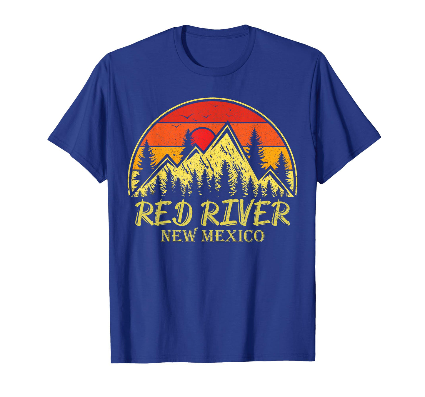 Vintage Red River New Mexico NM Mountains Hiking Souvenir T-Shirt
