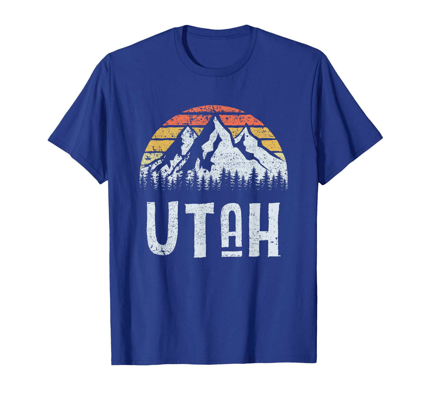 Vintage Retro UT Utah Mountain State Sunrise T-Shirt T-Shirt