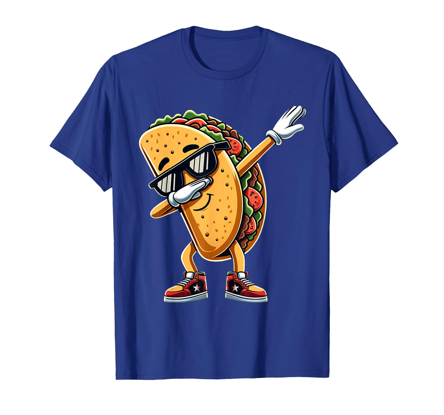 Cinco de Mayo Dabbing Taco Funny Mexican Food Boys Girl Kids T-Shirt