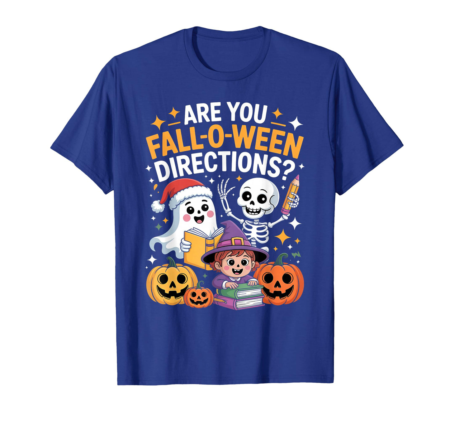 are You Fall O Ween Directions Funny Teacher Halloween Meme T-Shirt