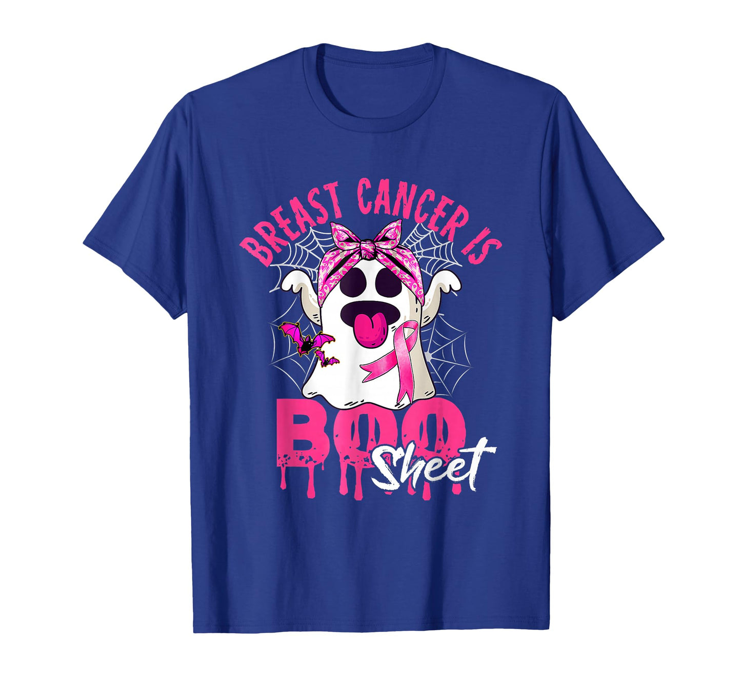 Breast Cancer Is Boo Sheet Halloween Breast Cancer Awareness T-Shirt
