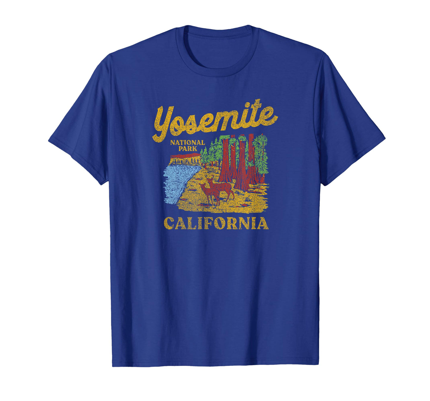 Yosemite National Park Redwoods Graphic T-Shirt