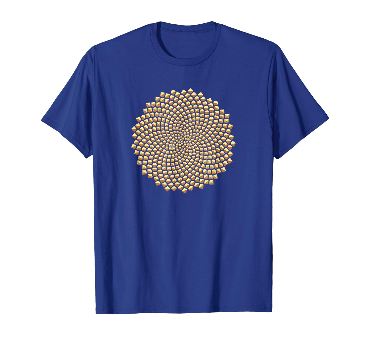 Sunflower Seed Fibonacci Phi Golden Ratio Math T-Shirt